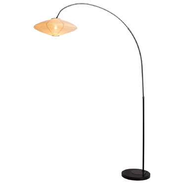 Roswell Arc Floor Lamp | Nova of California at Lightology Roswell Arc Floor Lamp