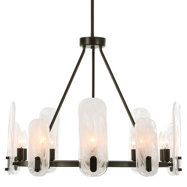 Ellipse Chandelier | Uttermost at Lightology Ellipse Chandelier