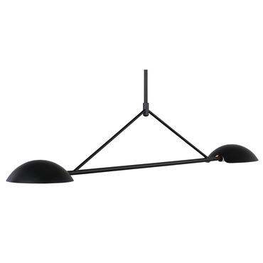 Nevel Linear Chandelier | Visual Comfort Studio at Lightology Nevel Linear Chandelier
