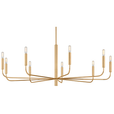 Brianna Wide Chandelier | Visual Comfort Studio at Lightology Brianna Wide Chandelier
