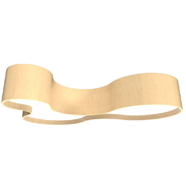 KS Organic Color-Select Ceiling Flush Light | Accord Iluminacao at Lightology KS Organic Color-Select Ceiling Flush Light