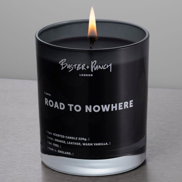 Road To Nowhere Scented Candle 3 Inch | Buster + Punch at Lightology Road To Nowhere Scented Candle 3 Inch