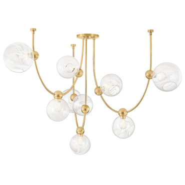Astraia Chandelier | Corbett Lighting at Lightology Astraia Chandelier