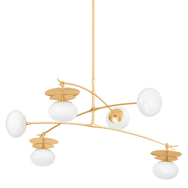 Ceylon Chandelier | Corbett Lighting at Lightology Ceylon Chandelier