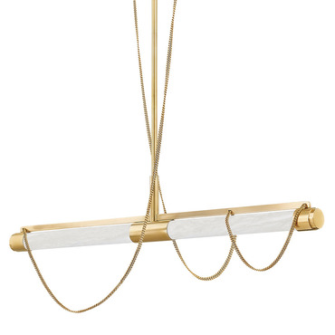 Lariat Linear Pendant | Corbett Lighting at Lightology Lariat Linear Pendant