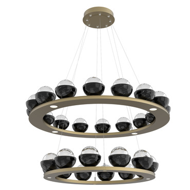 Cabochon Tiered Chandelier | Hammerton Studio at Lightology Cabochon Tiered Chandelier