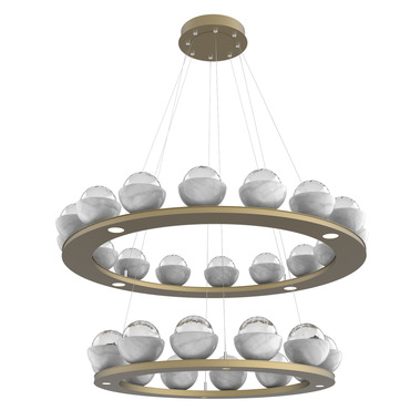 Cabochon Tiered Chandelier | Hammerton Studio at Lightology Cabochon Tiered Chandelier