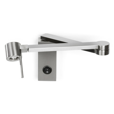 Manhattan Reading Swing Arm Wall Light | Contardi at Lightology Manhattan Reading Swing Arm Wall Light