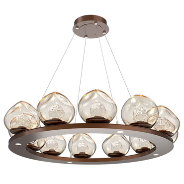 Luna Ring Chandelier | Hammerton Studio at Lightology Luna Ring Chandelier