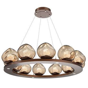 Luna Ring Chandelier | Hammerton Studio at Lightology Luna Ring Chandelier