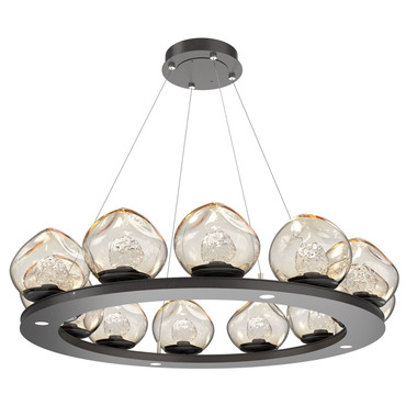 Luna Ring Chandelier | Hammerton Studio at Lightology Luna Ring Chandelier