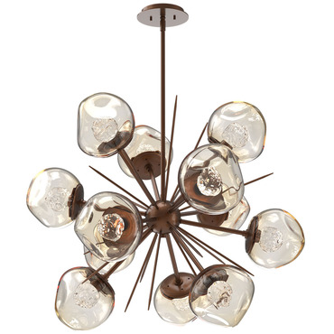 Luna Starburst Chandelier | Hammerton Studio at Lightology Luna Starburst Chandelier