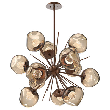 Luna Starburst Chandelier | Hammerton Studio at Lightology Luna Starburst Chandelier