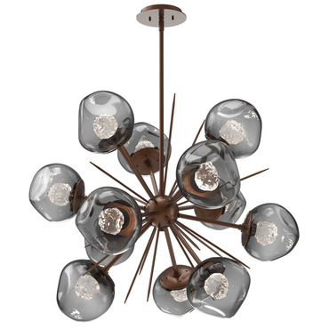 Luna Starburst Chandelier | Hammerton Studio at Lightology Luna Starburst Chandelier