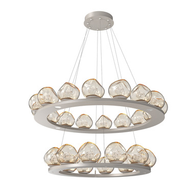 Luna Tiered Chandelier | Hammerton Studio at Lightology Luna Tiered Chandelier