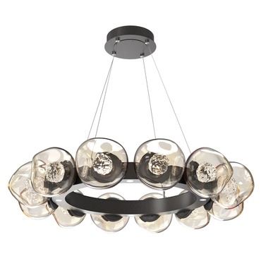 Luna Radial Ring Chandelier | Hammerton Studio at Lightology Luna Radial Ring Chandelier