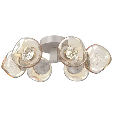 Luna Semi Flush Ceiling Light | Hammerton Studio at Lightology Luna Semi Flush Ceiling Light