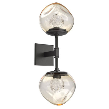 Luna Double Wall Sconce | Hammerton Studio at Lightology Luna Double Wall Sconce