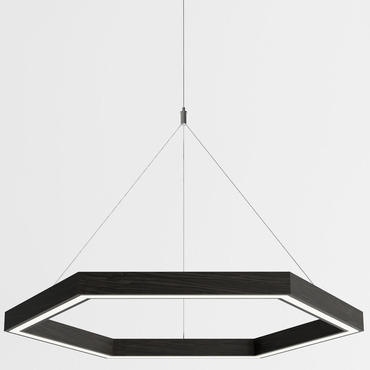 Hexagon Chandelier | hollis+morris at Lightology Hexagon Chandelier