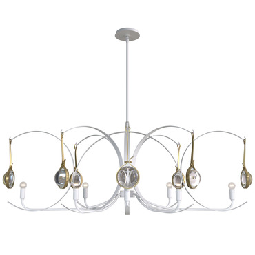 Optic Oval Pendant | Hubbardton Forge at Lightology Optic Oval Pendant