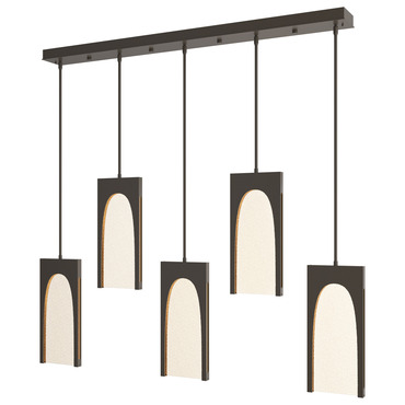 Cypress Linear Multi Light Pendant | Hubbardton Forge at Lightology Cypress Linear Multi Light Pendant