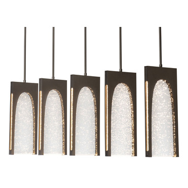 Cypress Linear Multi Light Pendant | Hubbardton Forge at Lightology Cypress Linear Multi Light Pendant