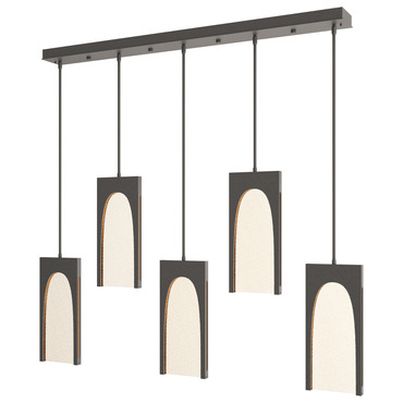 Cypress Linear Multi Light Pendant | Hubbardton Forge at Lightology Cypress Linear Multi Light Pendant
