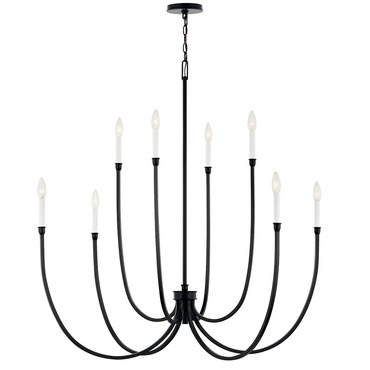 Malene Foyer Chandelier | Kichler at Lightology Malene Foyer Chandelier