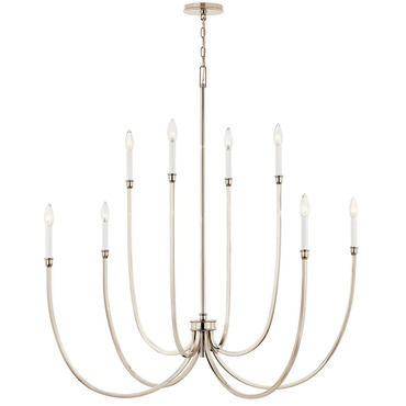 Malene Foyer Chandelier | Kichler at Lightology Malene Foyer Chandelier
