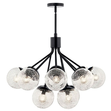 Silvarious Convertible Chandelier | Kichler at Lightology Silvarious Convertible Chandelier