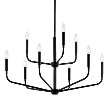 Madden Two Tier Chandelier | Kichler at Lightology Madden Two Tier Chandelier