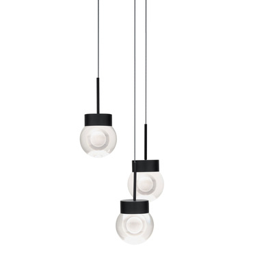 Double Bubble Round Multi Light Pendant | Modern Forms at Lightology Double Bubble Round Multi Light Pendant