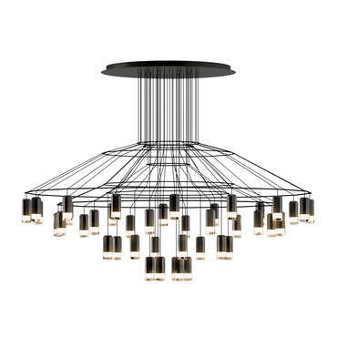 Wireflow Wide Chandelier