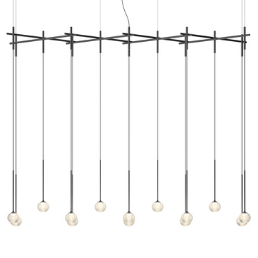 Algorithm Double Linear Pendant with Recessed Canopy | Vibia at Lightology Algorithm Double Linear Pendant with Recessed Canopy