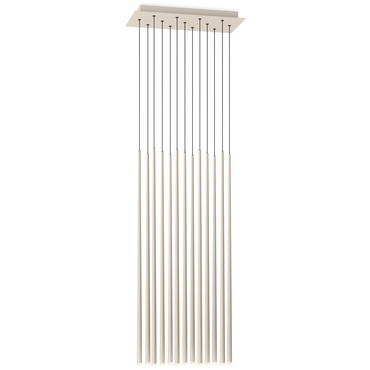 Slim Rectangular Multi Light Pendant | Vibia at Lightology Slim Rectangular Multi Light Pendant