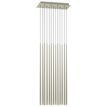 Slim Rectangular Multi Light Pendant | Vibia at Lightology Slim Rectangular Multi Light Pendant