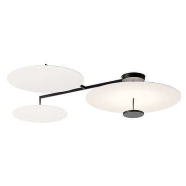 Flat Triple Ceiling Light | Vibia at Lightology Flat Triple Ceiling Light