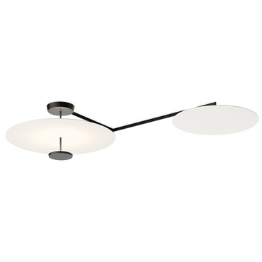 Flat Double Ceiling Light | Vibia at Lightology Flat Double Ceiling Light