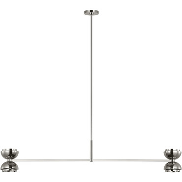 Shanti Linear Chandelier | Visual Comfort Modern at Lightology Shanti Linear Chandelier