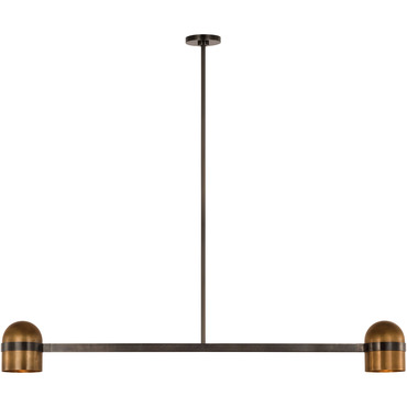 Octavia Large Linear Chandelier | Visual Comfort Modern at Lightology Octavia Large Linear Chandelier