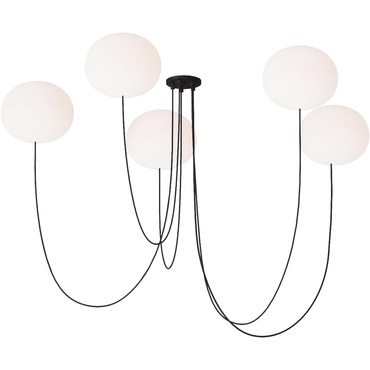 Helium Multi-Light Chandelier | Visual Comfort Modern at Lightology Helium Multi-Light Chandelier