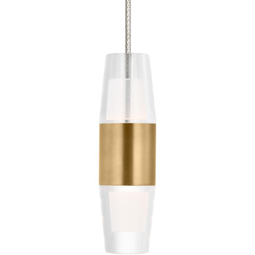 Lassell Freejack Mini Pendant | Visual Comfort Modern at Lightology Lassell Freejack Mini Pendant
