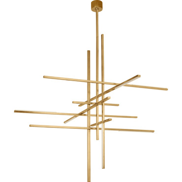 Cityscape Chandelier | Visual Comfort Modern at Lightology Cityscape Chandelier