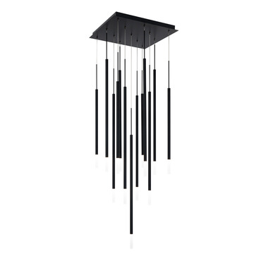 Viggo Square Multi Light Pendant | WAC Lighting at Lightology Viggo Square Multi Light Pendant