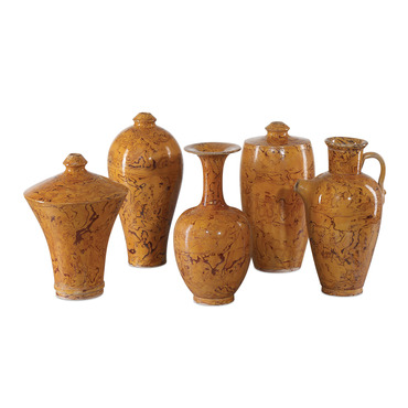 Romulus Vases Set of 5