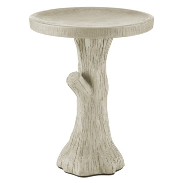 Faux Bois Bird Bath