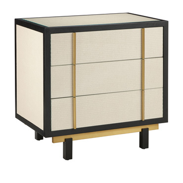 Deanna Nightstand | Currey and Company at Lightology Deanna Nightstand