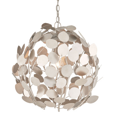 Lunaria Orb Chandelier | Currey and Company at Lightology Lunaria Orb Chandelier