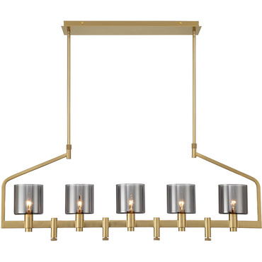 Decato Linear Chandelier | Eurofase at Lightology Decato Linear Chandelier