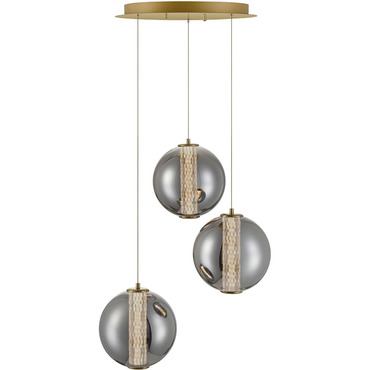 Atomo Multi-Light Pendant | Eurofase at Lightology Atomo Multi-Light Pendant